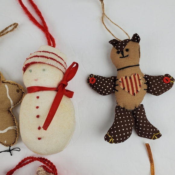 Bundle of 12 handmade small ornaments - Picture 3 of 7